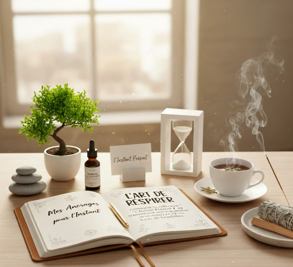 L'Art de Respirer : Comment la collection "L'Instant Présent" va transformer votre quotidien stressant en un havre de Goodvibes