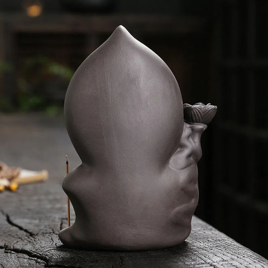 Brûleur d'Encens Bouddha "La Cascade de Sérénité"