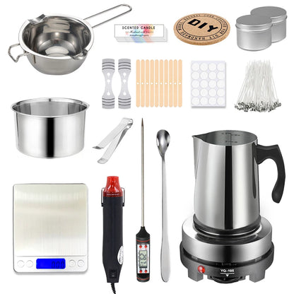 Coffret Cadeau Création de Bougies Zen - Kit Complet